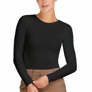 Smoothing Contour Long Sleeve Tops -set of 2